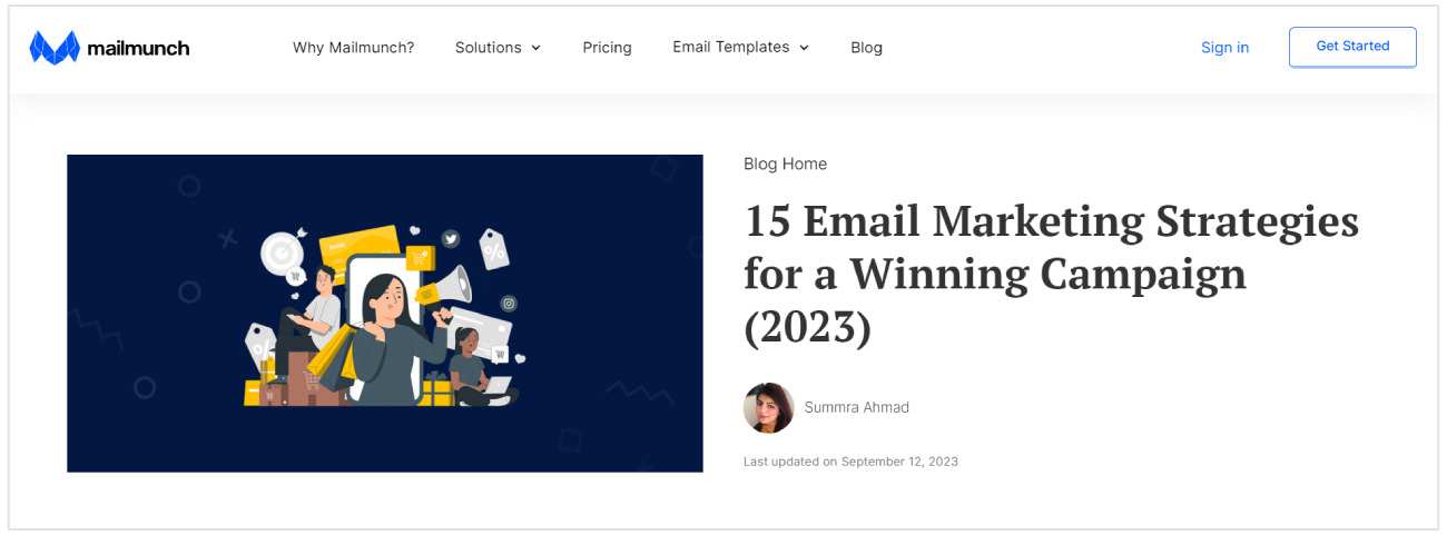 article de fond sur l'email marketing